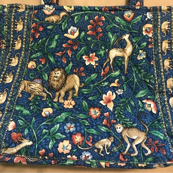 Vera Bradley Animal Kingdom Handbag Purse Bag - Picture 5 of 5